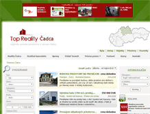 Tablet Screenshot of priestory.reality-cadca.eu
